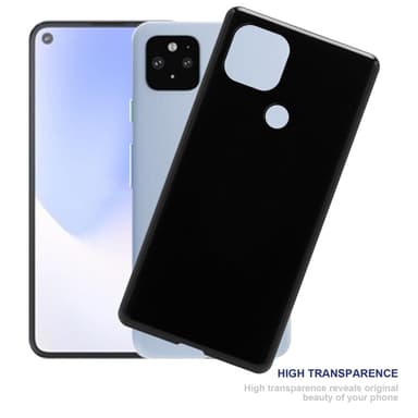 Google PIXEL 5 XL Skal Fodral Case (Svart)