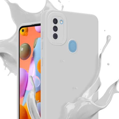Samsung Galaxy A11 / M11 Skal Fodral Case (Vit)