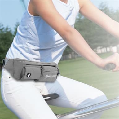Fanny pack med 4 fack Justerbar längd vattentät vaska