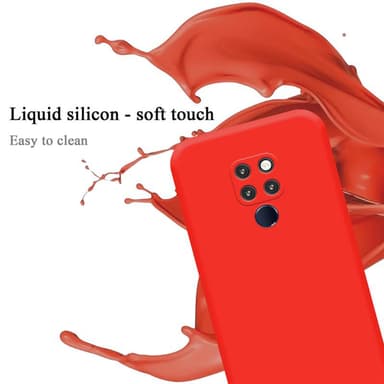 Huawei MATE 20 Skal Fodral Case (Röd)
