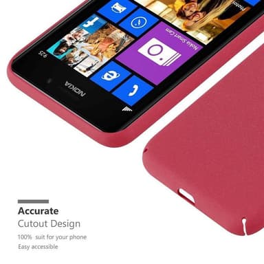 Nokia Lumia 925 Skal Fodral Case (Röd)