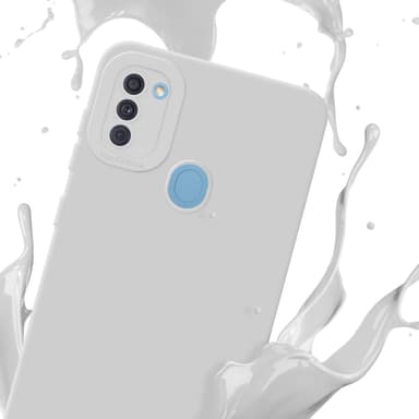 Samsung Galaxy A11 / M11 Skal Fodral Case (Vit)