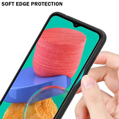 Samsung Galaxy M33 5G Skal Fodral Case (Svart)