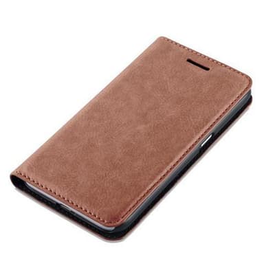 Samsung Galaxy J1 2016 Skal Fodral Case (Brun)