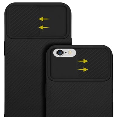 Skal iPhone 6 PLUS / 6S PLUS Fodral Case (Svart)