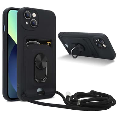 iPhone 13 Skal Fodral (Svart)