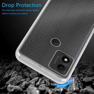 TCL 305i Skal Fodral Case (Transparent)