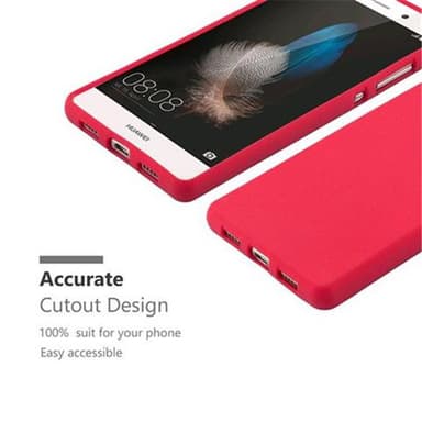 Skal Huawei P8 LITE 2015 Fodral Case (Röd)
