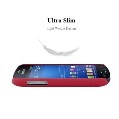 Samsung Galaxy TREND LITE Skal Fodral Case (Röd)