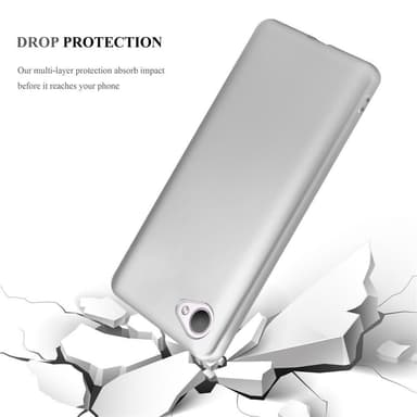 Skal HTC Desire 12 Fodral Case (Silver)