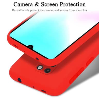 Huawei MATE 20 Skal Fodral Case (Röd)