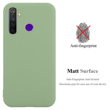 Skal Realme 5 / 5i / 6i / C3 Fodral Case (Grön)