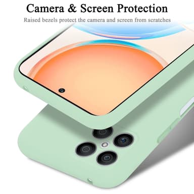 Honor X8 Skal Fodral Case (Grön)