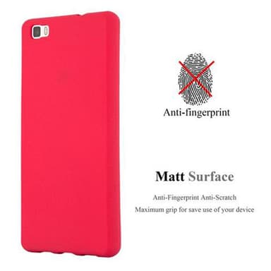 Skal Huawei P8 LITE 2015 Fodral Case (Röd)