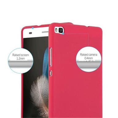 Skal Huawei P8 LITE 2015 Fodral Case (Röd)
