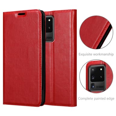 Samsung Galaxy S20 ULTRA Skal Fodral Case (Röd)