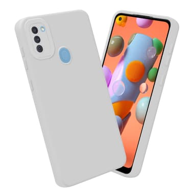 Samsung Galaxy A11 / M11 Skal Fodral Case (Vit)
