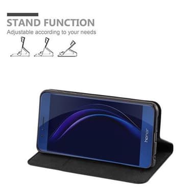 Honor 8 / 8 PREMIUM Skal Fodral Case (Svart)