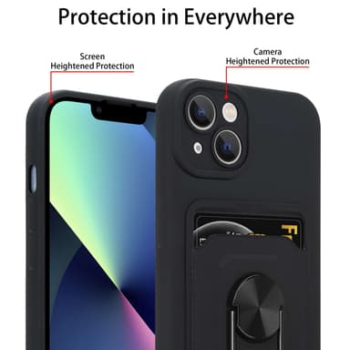 iPhone 13 Skal Fodral (Svart)