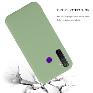 Skal Realme 5 / 5i / 6i / C3 Fodral Case (Grön)