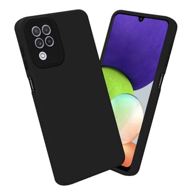 Samsung Galaxy A22 4G Skal Fodral Case (Svart)