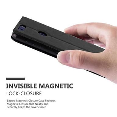 Honor 8 / 8 PREMIUM Skal Fodral Case (Svart)
