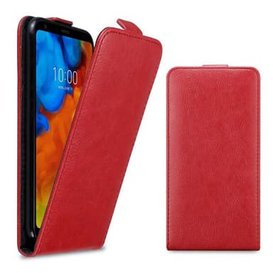 LG Q STYLUS Flipfodral Skal (Röd)