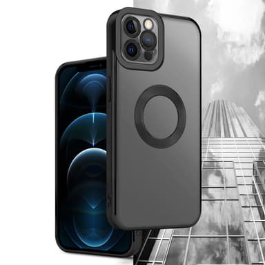 iPhone 12 PRO MAX Skal Fodral Case (Transparent)