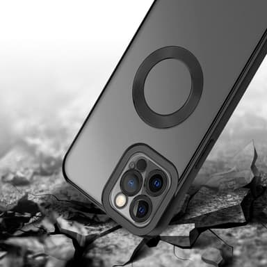 iPhone 12 PRO MAX Skal Fodral Case (Transparent)