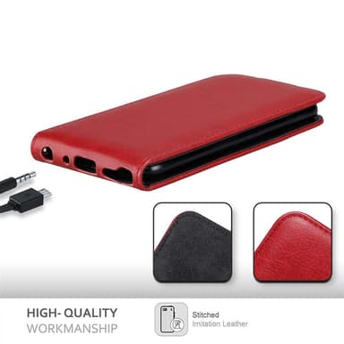 LG Q STYLUS Flipfodral Skal (Röd)