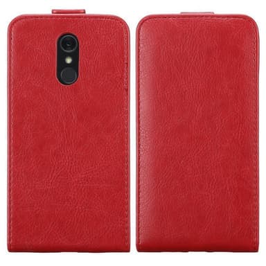 LG Q STYLUS Flipfodral Skal (Röd)