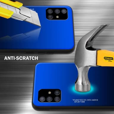 Samsung Galaxy A51 5G Skal Fodral Case (Svart)