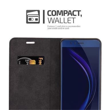 Honor 8 / 8 PREMIUM Skal Fodral Case (Svart)