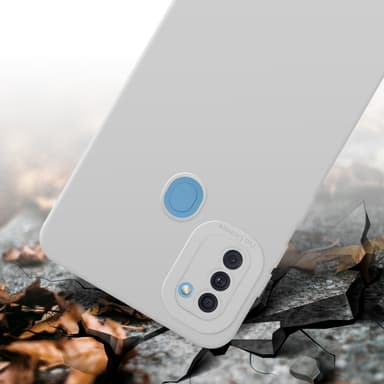 Samsung Galaxy A11 / M11 Skal Fodral Case (Vit)
