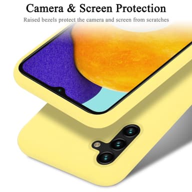 Samsung Galaxy A13 5G Skal Fodral Case (Gul)
