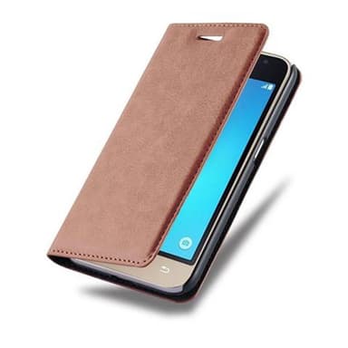 Samsung Galaxy J1 2016 Skal Fodral Case (Brun)