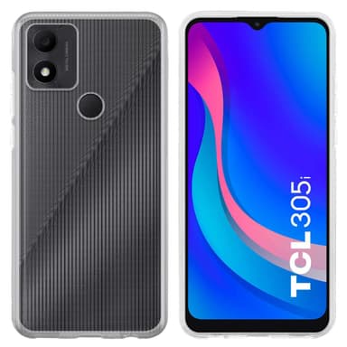 TCL 305i Skal Fodral Case (Transparent)