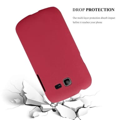 Samsung Galaxy TREND LITE Skal Fodral Case (Röd)