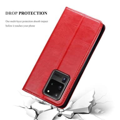 Samsung Galaxy S20 ULTRA Skal Fodral Case (Röd)