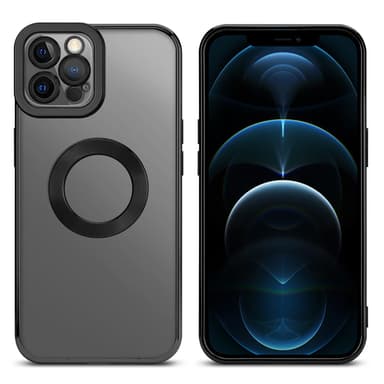 iPhone 12 PRO MAX Skal Fodral Case (Transparent)