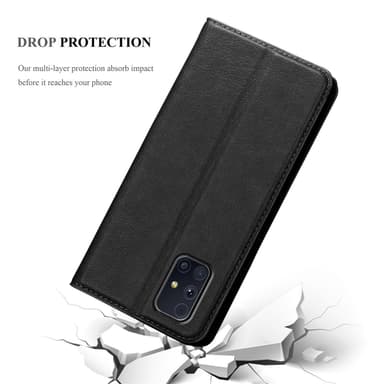 Samsung Galaxy M31s Skal Fodral Case (Svart)