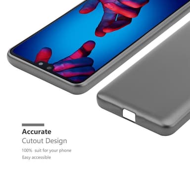 Skal Huawei P20 Fodral Case (Grå)
