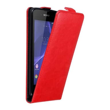 Sony Xperia E3 Flipfodral Skal (Röd)