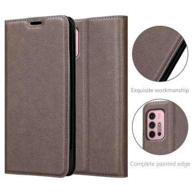 Motorola MOTO G10 / G30 Skal Fodral Case (Brun)