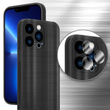 iPhone 13 PRO Skal Fodral Case (Svwart)