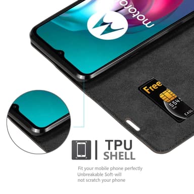 Motorola MOTO G10 / G30 Skal Fodral Case (Brun)