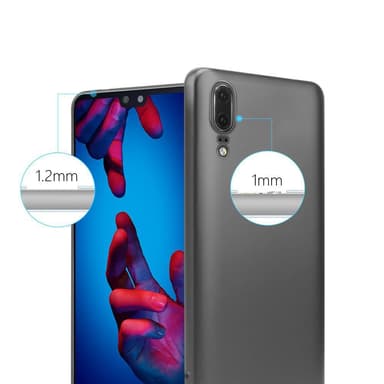 Skal Huawei P20 Fodral Case (Grå)