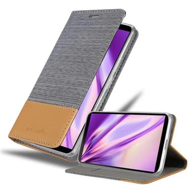 Sony Xperia 10 II Plånboksfodral Skal (Grå)