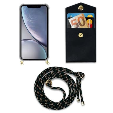 iPhone XR Skal Fodral Kedja (Brun)