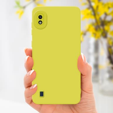 Samsung Galaxy A10 Skal Fodral Case (Gul)